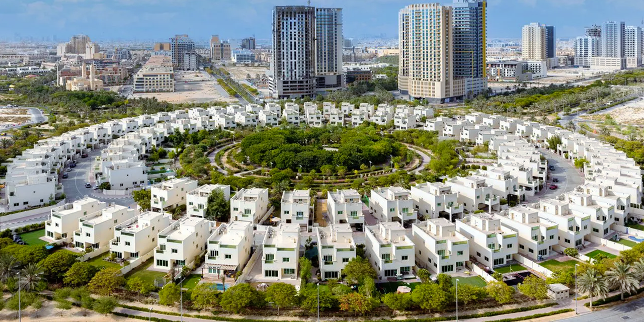 An image of circle villas in JVC
